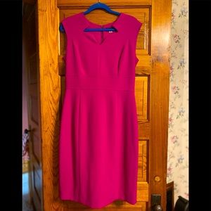 Tahari fully lined pink dress 10